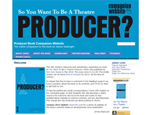 Tablet Screenshot of producerbook.co.uk